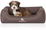 Knuffelwuff Orthop&auml;disches Wasserabweisendes Hundebett Leon aus Velours mit