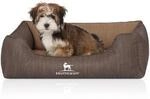 Knuffelwuff Orthop&auml;disches Hundebett Outlander aus laser-gestepptem Kunstleder