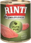 RINTI Singlefleisch Pute pur 12x800 g 9,6 kg, Grundpreis: &euro; 4,43 / kg