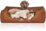 Knuffelwuff Orthop&auml;disches Hundebett Chesapeake aus Laser gestepptem...