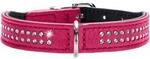 Hunter Halsband Diamond Petit pink 24 cm