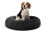 Lionto Donutbett dunkelgrau XXL