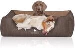Knuffelwuff Orthop&auml;disches Hundebett Outlander aus laser-gestepptem Kunstleder