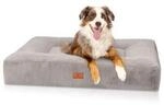 Knuffelwuff orthop&auml;disches Hundebett mit kuschelig weichem Kaninchen Fellimitat