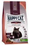 HAPPY CAT Sterilised Trockenfutter Katze Adult, Atlantik-Lachs 10 kg