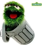 Living Puppets Handpuppe Oskar in der Tonne 65cm