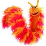 Living Puppets Handpuppe Reni Riesenraupe 130 cm