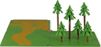 Siku Zubeh&ouml;r Feldwege und Wald 5699