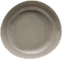 Rosenthal Teller, 22 cm, tief, Junto / Pearl Grey