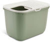 SAVIC Toilette Hop In grün/weiß 58x39x39cm Katzentoilette