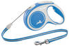 Flexi New COMFORT Seil M 5m Roll-Leine für Hunde blau