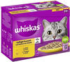 Whiskas 11+ Geflügel Auswahl Gelee Multipack 12 x 85 Gramm Katzennassfutter