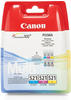 Canon CLI-521 2934B010, Canon Tintenpatrone CLI-521CL C,M,Y 2934B007 Multipack