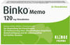 PZN-DE 16168871, Klinge Pharma BINKO Memo 120 mg Filmtabletten 20 St