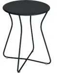 Fermob COCOTTE Hocker aus Stahl 45x34x45 cm - Anthrazit