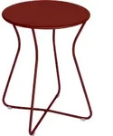 Fermob COCOTTE Hocker aus Stahl 45x34x45 cm - Chili