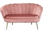 SalesFever Muschelsofa aus Samt