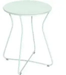 Fermob COCOTTE Hocker aus Stahl 45x34x45 cm - Gletscherminze