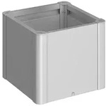 Biohort Pflanzbeet Belvedere MINI - silber-metallic