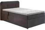 Sun Garden BX1880 Boxspringbett Inkl. Topper - Grau