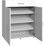 Wimex Multiraumkonzept Schuhschrank 2 T&uuml;ren 1 Schublade Wei&szlig; Holzwerkstoff