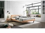 Hasena Trento 16 Asti Bettgestell Massivholzbett - anthracite