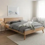 Hasena Trento 16 Ancona Bettgestell Massivholzbett