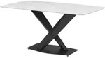 Stolkom VENTURA 180 Esstisch Metall/Keramik - Schwarz