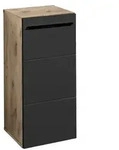 Bega BBK Vista Kommode Holzwerkstoff Schwarz matt - Schwarz
