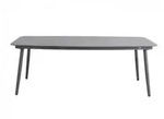 MWH Ropero Gartentisch Aluminium/Stein 210x105 cm