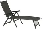 2er Set MWH Elements Gartenliege Aluminium/Textilene Iron Grey/Anthrazit - Iron Grey