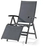 Sieger Bodega Relaxliege Aluminium - Eisengrau