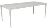 Brafab Bigby Gartentisch Aluminium Eckig