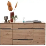 Innostyle Memphis Sideboard Holzwerkstoff Artisan Eiche Optik/Graphit 165x82x44 cm -