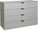 M&auml;usbacher Bonnie Kommode 119x87x45 cm - Anthrazit matt