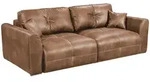 ED Lifestyle Dolan Lux 3D Schlafsofa Holzwerkstoff/Nosag und Bonell - Braun