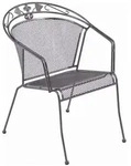 Royal Garden Elegance Stapelstuhl Stahl Iron grey - Iron Grey