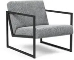 Innovation Living Vikko Stuhl 62x69 cm mit Armlehne - Schwarz
