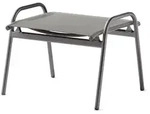 Sieger Sirio Hocker Aluminium/Textilux - Eisengrau