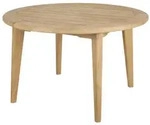 Brafab Lilja Gartenesstisch Teak natur rund