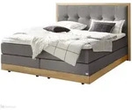Hasena Pronto Alba Boxspringbett Eiche bright