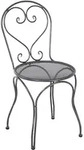 Royal Garden Caffeo Stapelstuhl Stahl Iron Grey - Iron Grey