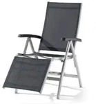 Sieger Bodega Relaxliege Aluminium - Graphit
