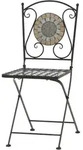 Siena Garden Prato Klappsessel 37x36x90 cm Stahl/Schwarz - Schwarz