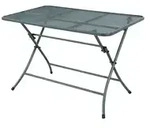 Royal Garden Cafe latte Klapptisch 110x70 cm iron grey