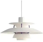 Louis Poulsen PH 5 Mini Pendelleuchte Aluminium/Stahl