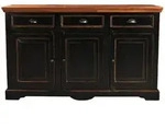 SIT M&ouml;bel Corsica Sideboard - Schwarz