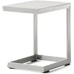 Sieger Beistelltisch Aluminium 45x35 cm