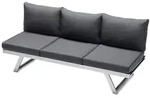 Sieger Auckland Gartenbank / Lounge Liege - Graphit