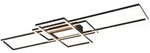 Trio Irvine Deckenleuchte LED Metall Anthrazit intergrierter Dimmer inkl.